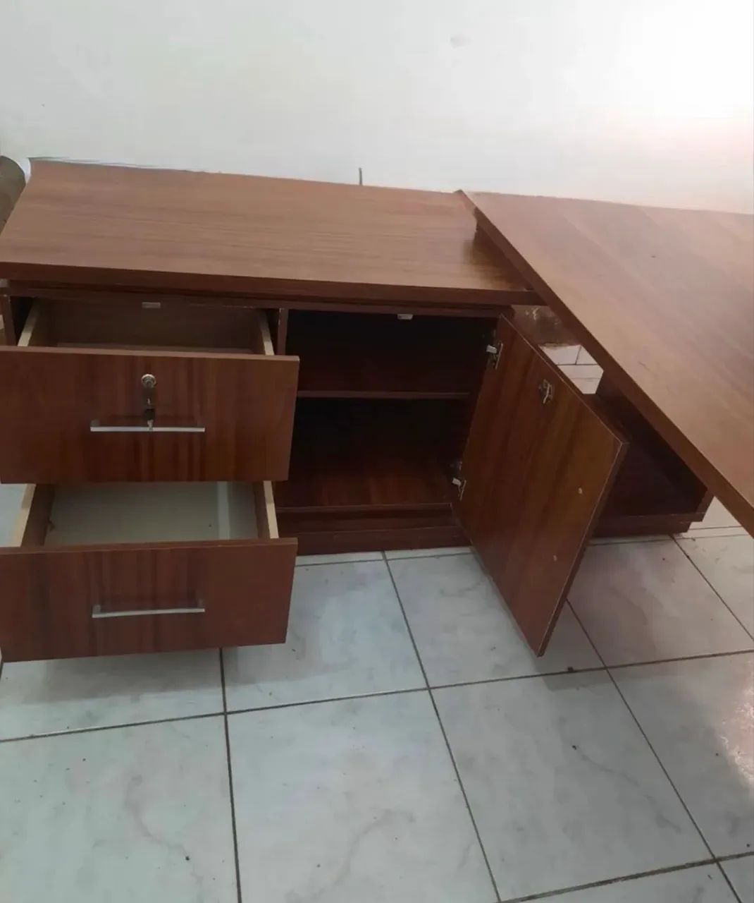 Mesa de escritório 5x 231,58 - Foto 4