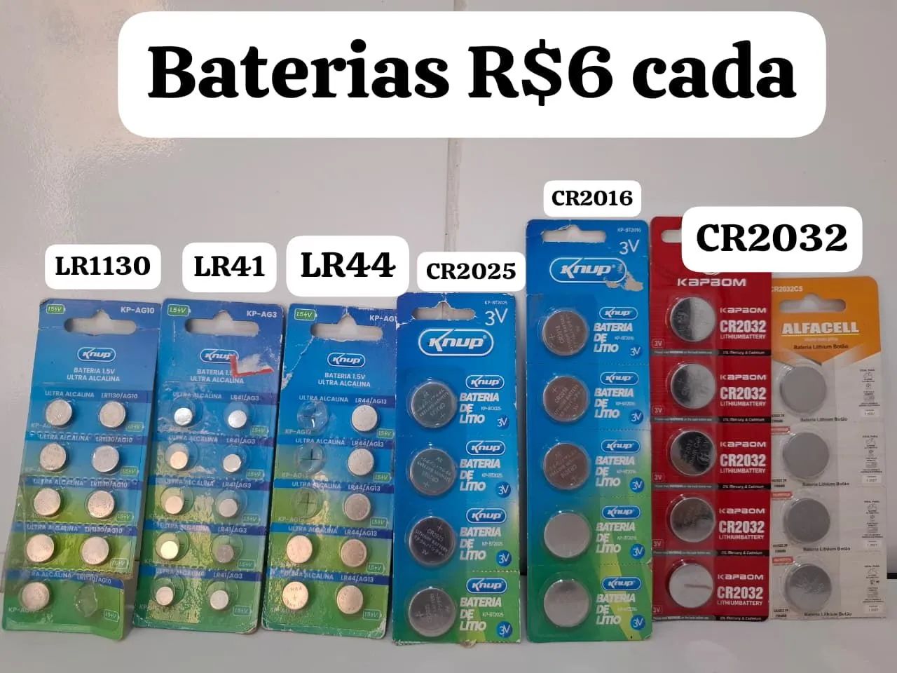 Baterias em geral, pilhas novo - Foto 3