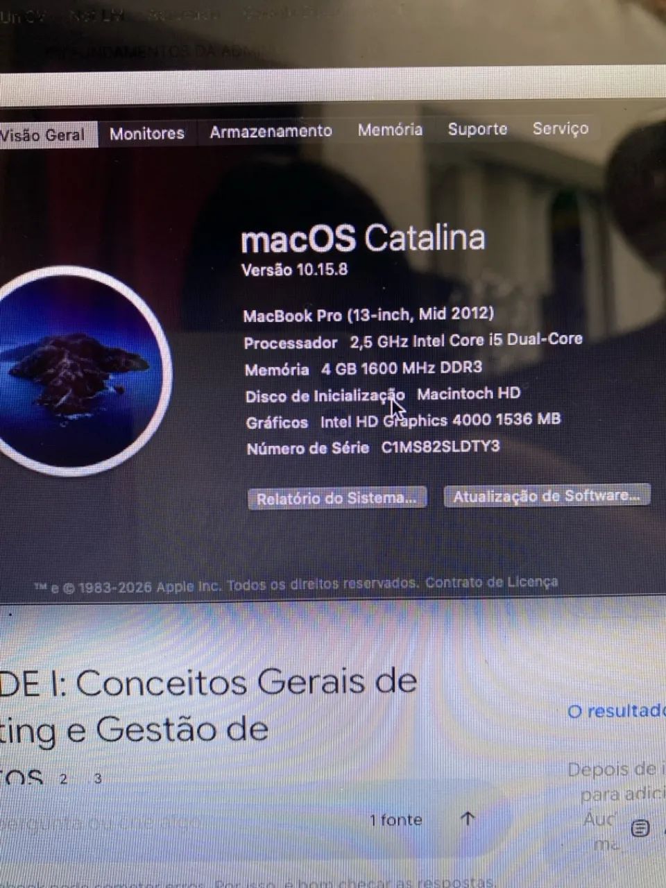 MacBook Pro (13-inch. Mid 2012) - Notebooks - Setor Residencial