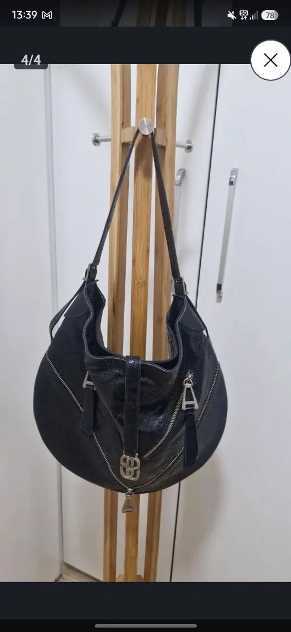 Bolsa preta Schutz  - Foto 4