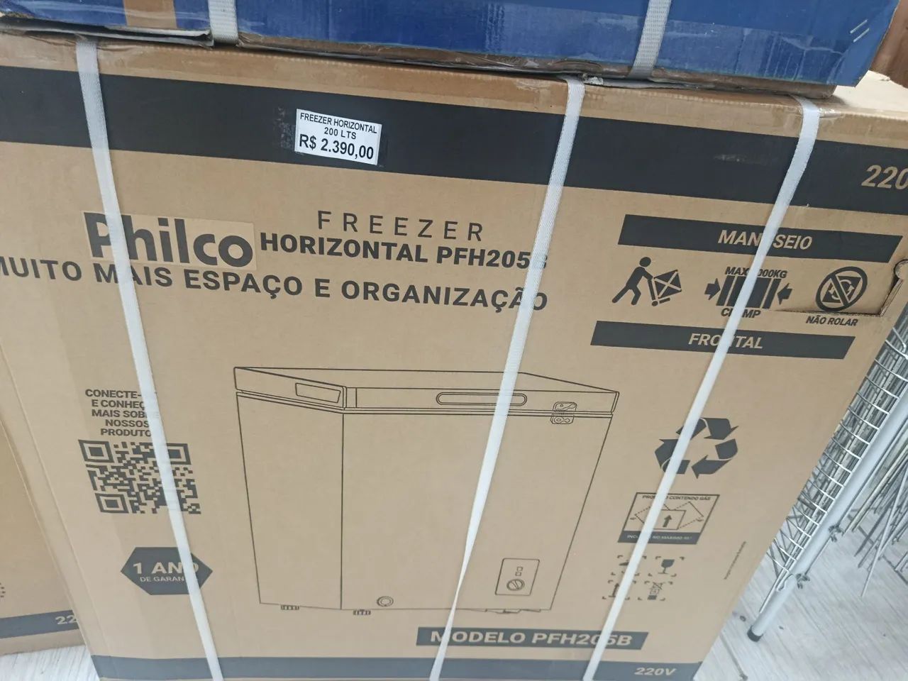 Freezer horizontal 99 l - Foto 2