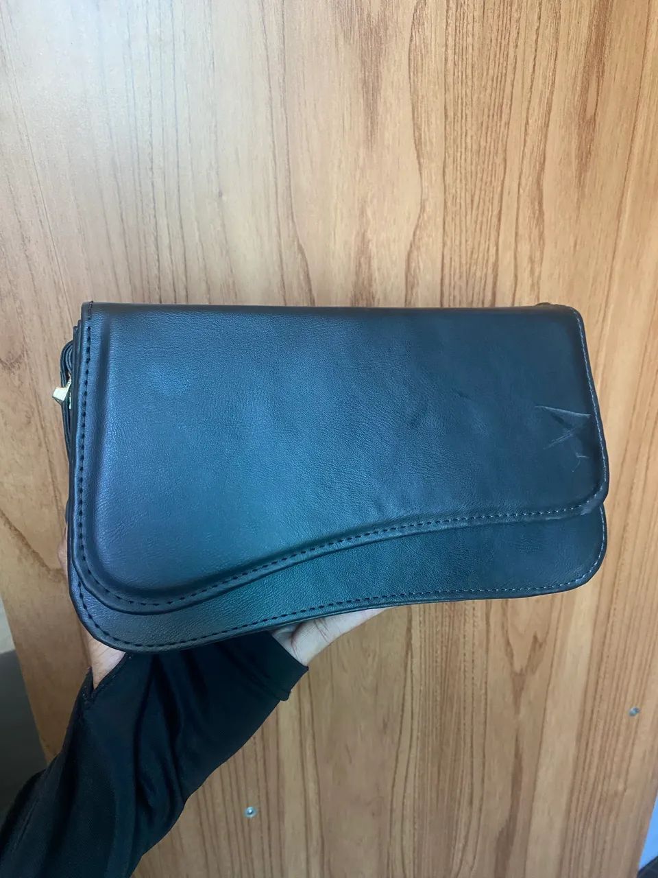 Bolsa baguete couro sintético  - Foto 3