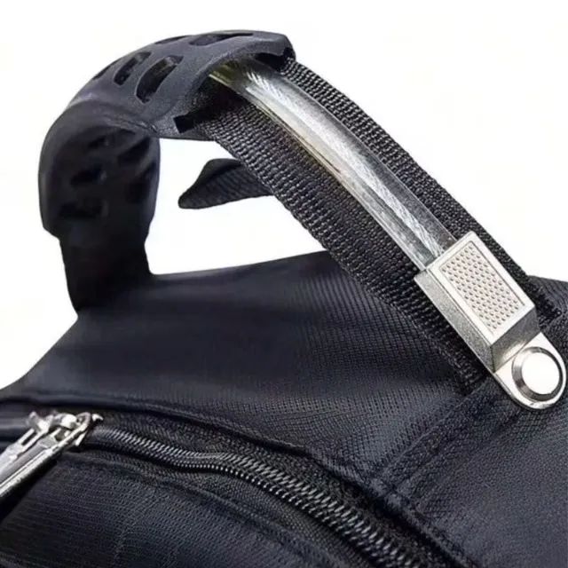 -ESGOTADO-      Mochila Reforçada com Alça Cabo de Aço Grande para Viagem Compartimentos - Foto 2