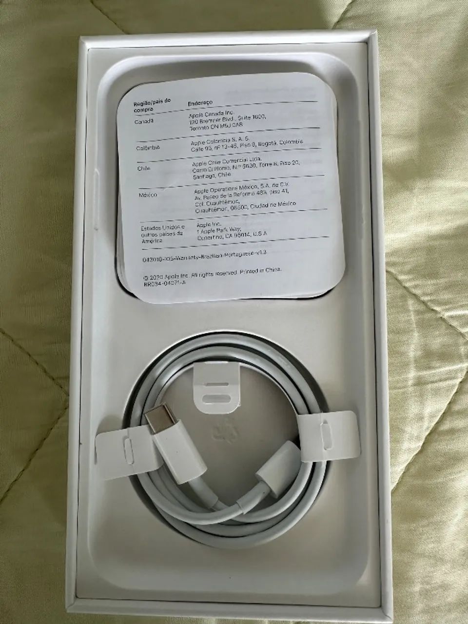 iPhone 11 c caixa e cabo original - Foto 6