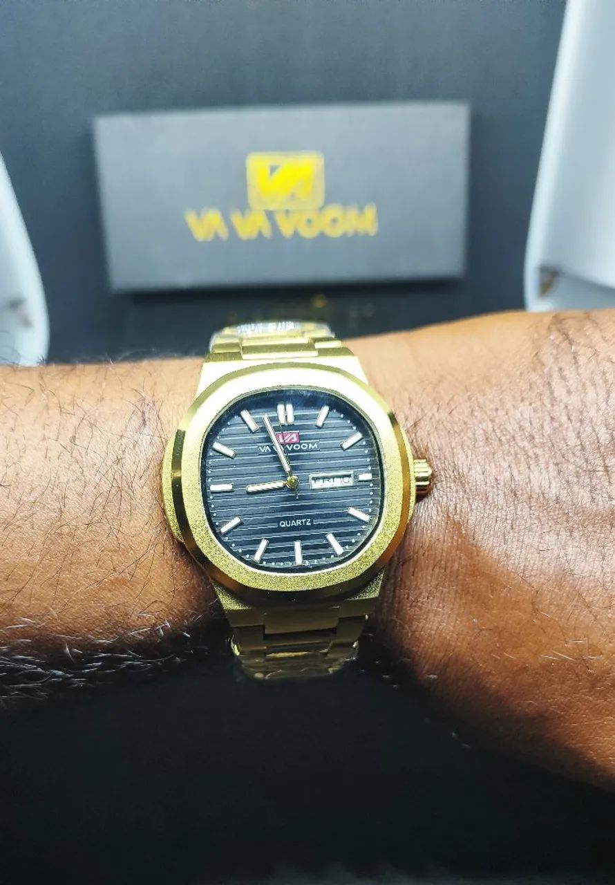 Relógio VAVAVOOM De Luxo Clássico Entrega Grátis  - Foto 5