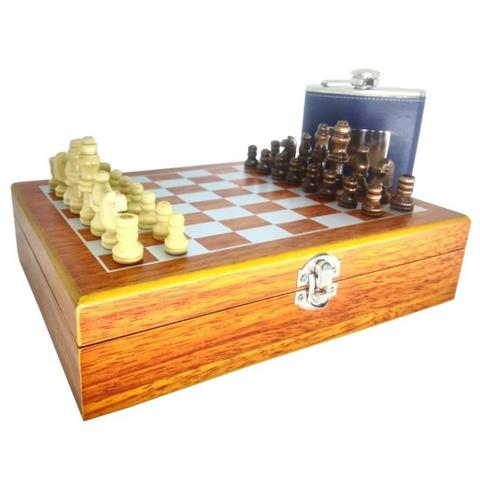 Kit Cantil Dosador + Jogo Xadrez + Baralho Ll82386 Nm Ferr - Foto 4