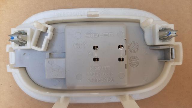 Lampada de cortesia interna teto Renault Clio