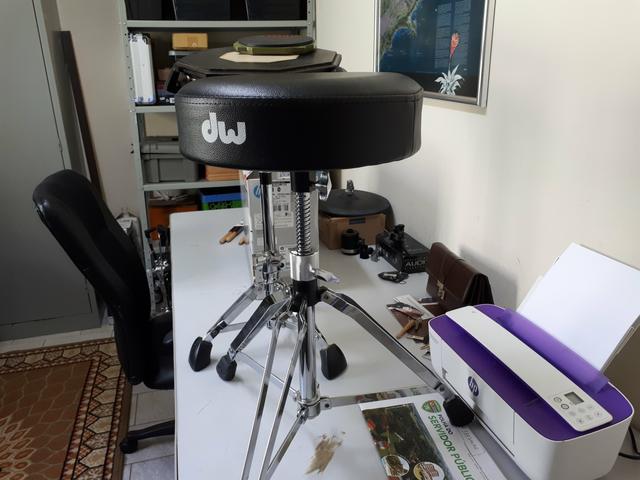 Banco de bateria dw 5100 extra largo 33 cm de diâmetro - Foto 2