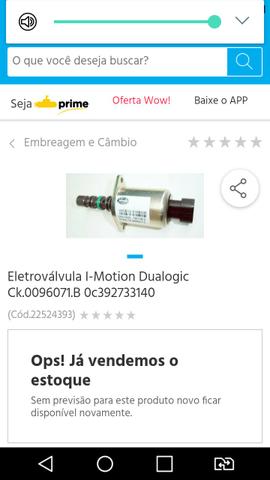 Eletrovalvula i- motion/Dualogic