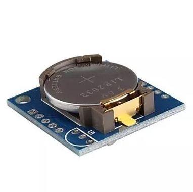 COD-AM 101 Módulo Rtc Clock Tempo Real Ds1307 I2c Data Hora Arduino Automação Robotica