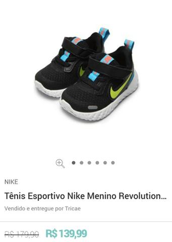 tenis nike infantil tamanho 20