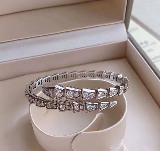 Bracelete bvlgari serpente/cobra/diamante  - Foto 3