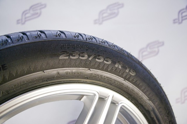 Rodas Porsche Macan Original Prata 5x112 19x8,5 E 19x 9,5 (Com Pneus) - Foto 4