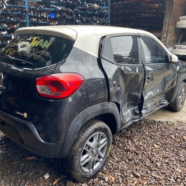 Renault Kwid Intense 2019 Retrovisor Airbag Capo Motor Porta Farol Cambio Sucata - Foto 4