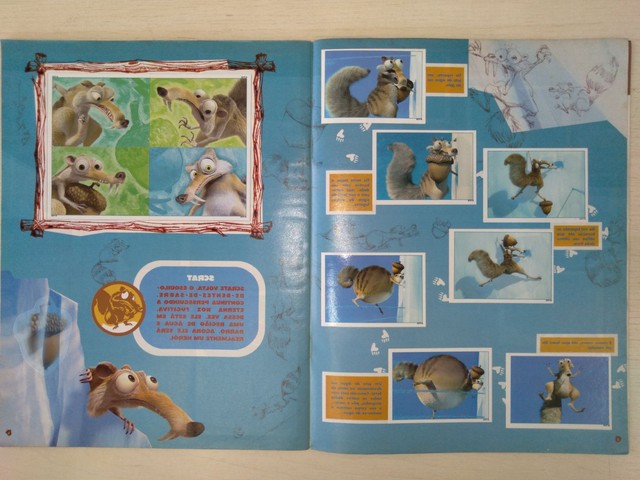 Álbum de figurinhas A Era do Gelo 2 - Foto 2