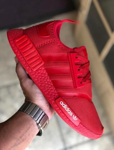 adidas nmd masculino vermelho
