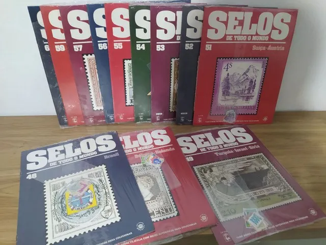 Selos de Todo mundo ( tem 12 Países ) veja descrição