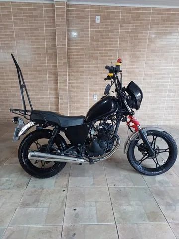 Vendo intruder 125 customizada e com guidão seca suvaco :: PotHix