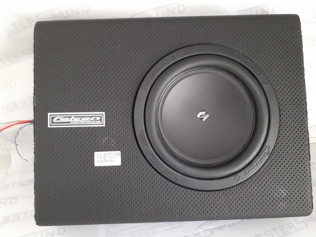 Box amplificado. Slim, com sub 8". Garantia. Novo. Instalado. 