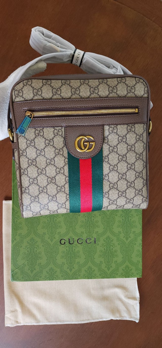 Bolsa Gucci Ophidia Transversal Média 