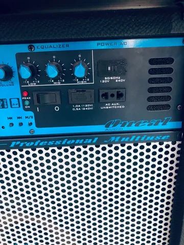 Caixa de som profissional 