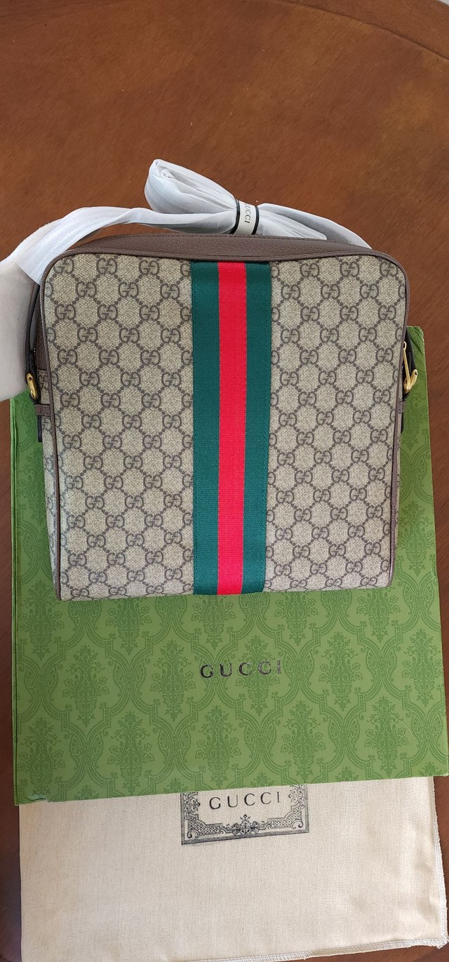 Bolsa Gucci Ophidia Transversal Grande  - Foto 4