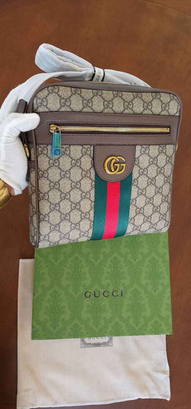 Bolsa Gucci Ophidia Transversal Média  - Foto 2