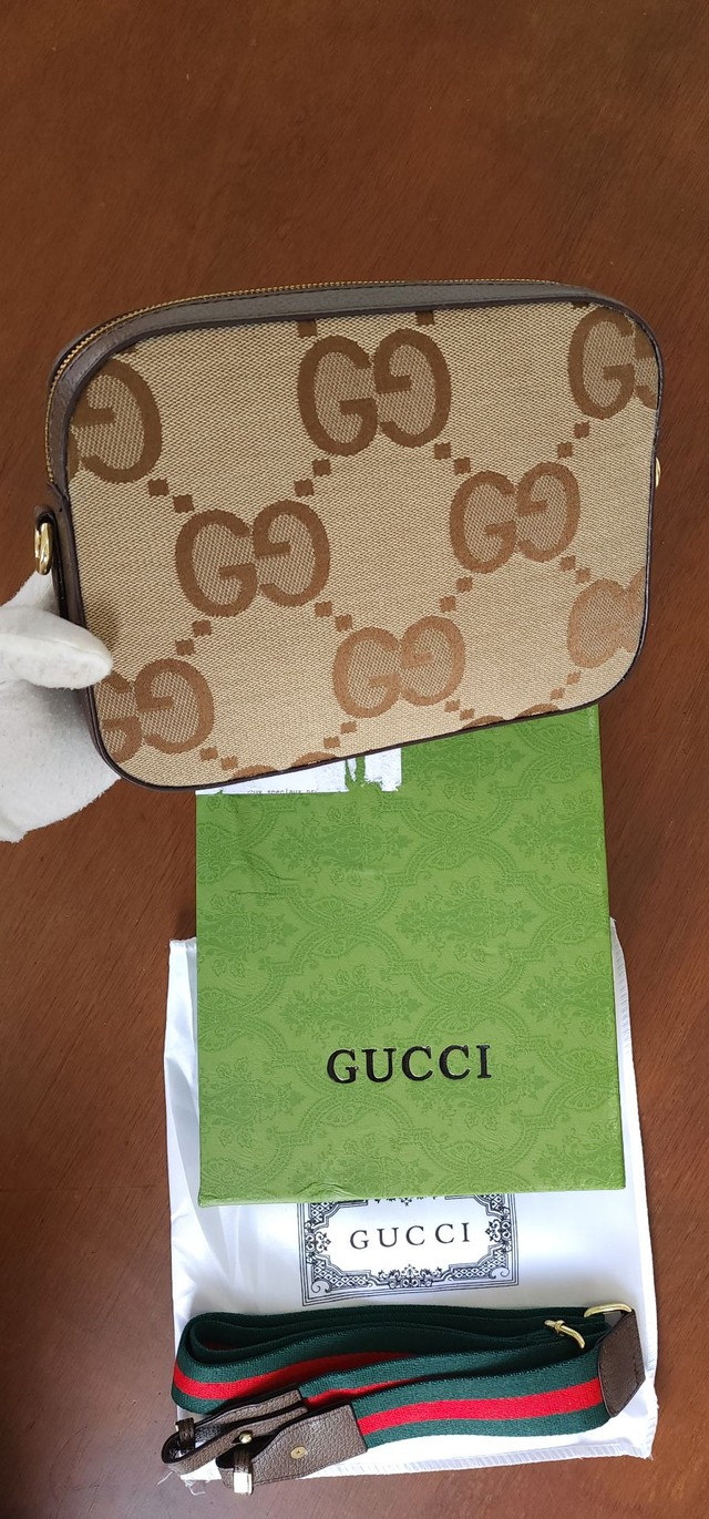 Bolsa Gucci Transversal GG Supreme  - Foto 4