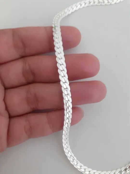 Cordão Masculino Folheado a Prata