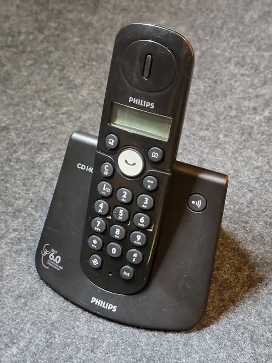 Telefone sem fio Philips 6GHz CD140 - Foto 2