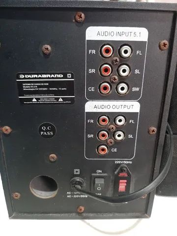 Sistema de Caixas de Som 5.1 Mod. VS-214 - Foto 3