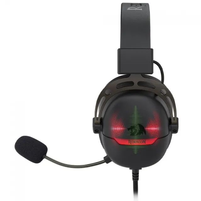 Headset Gamer Redragon Aurora USB Surround 7.1 Preto H376BR - WZetta - Foto 3