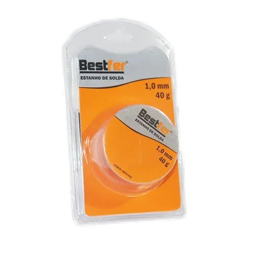 Estanho em Fio Carretel 1mm 40g para Solda - Foto 2