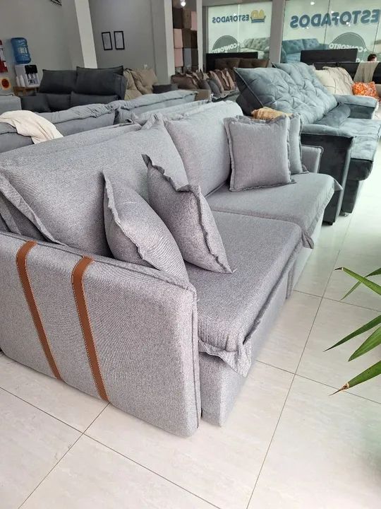 Olha esse modelo slim sem caixaria super lindo e confortável  - Foto 2