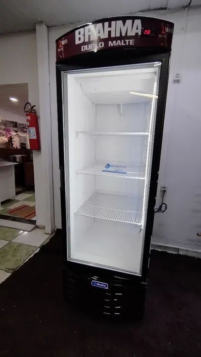 Cervejeira porta vidro usada 