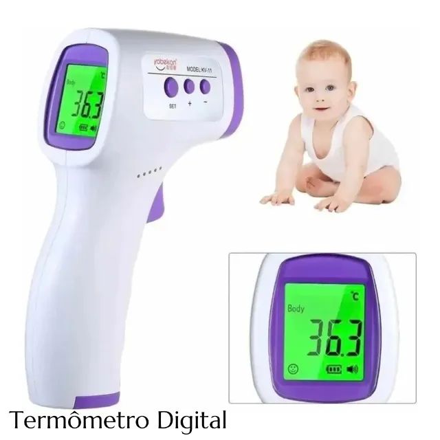 Laser Digital Infravermelho Medir Temperatura Dm300 _ IF22