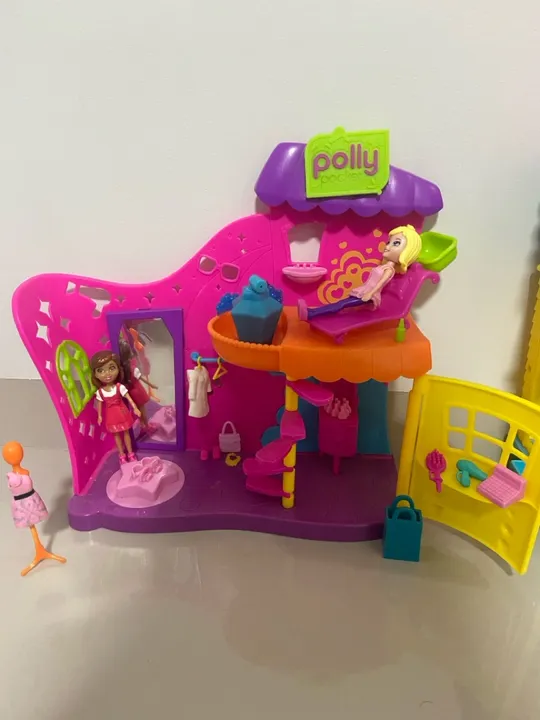 Salão de beleza da Polly pocket
