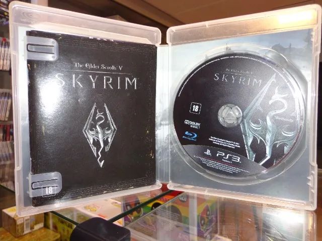 Jogo The Elder Scrolls V Skyrim Ps3 Conservado - Foto 4