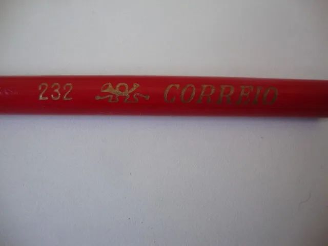 Lote Contendo 5 Lápis antigos anos 60 Marca Correio . - Foto 3