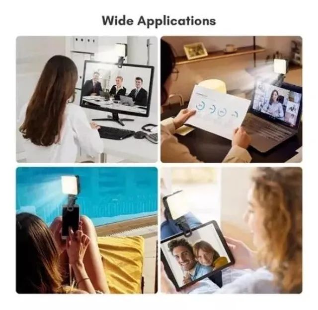 Preenchimento De Luz Iluminação Fotos Vídeo Rgb Para Selfie - Foto 6