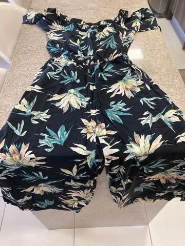 Macacão Pantacourt Floral Feminino - Foto 2