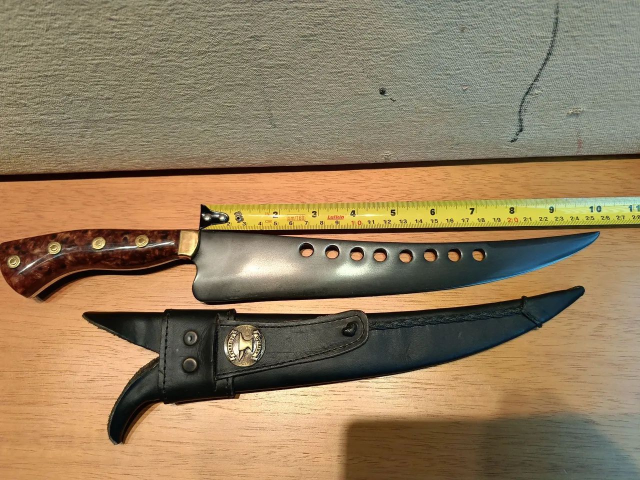 Faca churrasco aço carbono 1070  - Foto 3