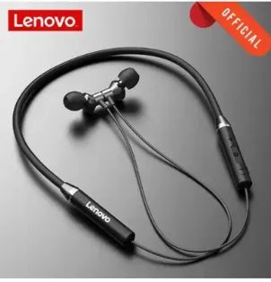 Fone lenovo he05 bluetooth 5.0 sem fio