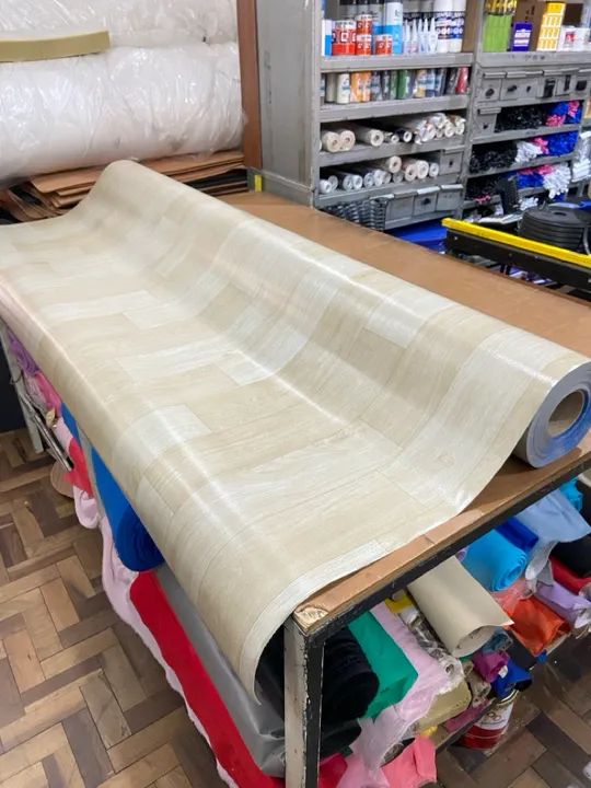 Piso vinílico em manta comercial 1.2 mm - Foto 4