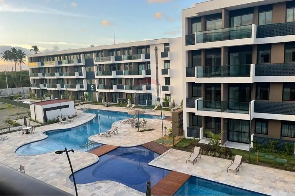 Stúdio mobiliado e equipado para locação anual no MAKIA BEACH RESIDENCE em Muro Alto!