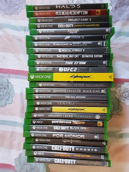 Jogos Midia Física de Xbox One e Xbox Series [Somente os Jogos do Anuncio]