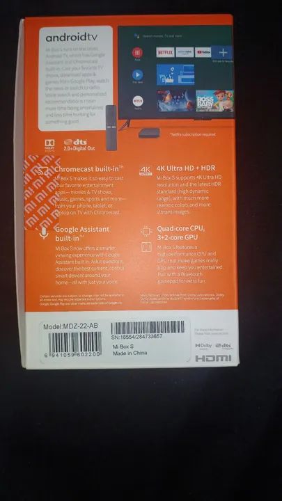 Mi Box S 4K Ultra HD - Streaming de alta qualidade Xiaomi - Foto 6