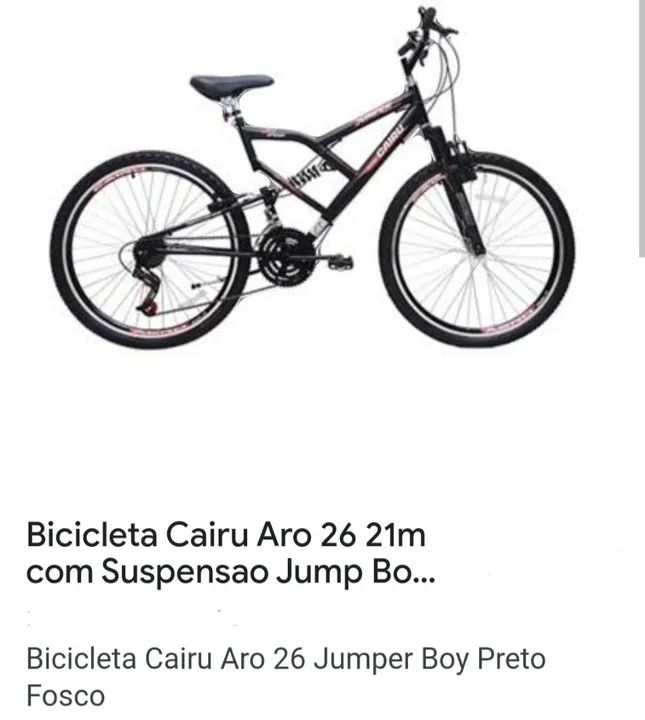 Bicicleta semi nova Cairu jumper - Foto 6