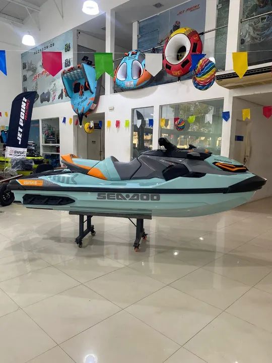JET SKI SEA DOO WAKE PRÓ 230 2023, Som Premium, Painel TFT, Parcelamos 36x - Foto 6