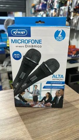 Microfone  duplo profissional  2 em 1  - Foto 2